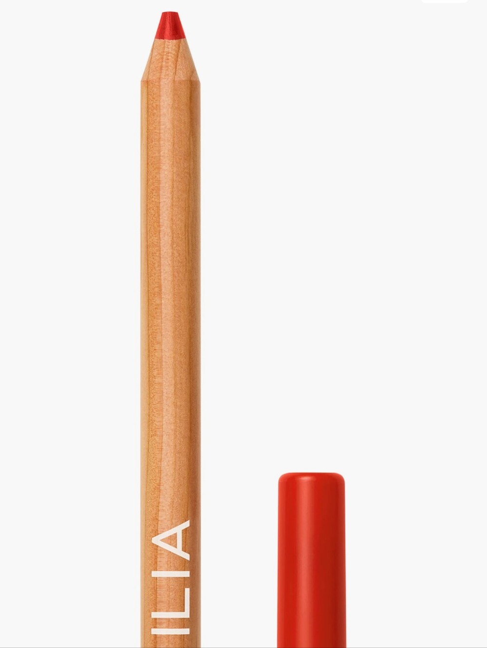 ILIA Red Shade Lip Sketch Hydrating Crayon In Pizza NIB